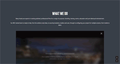 Desktop Screenshot of manyhandsproductions.com